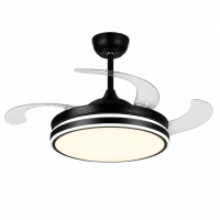 42″ Retractable LED Ceiling Fan with Remote Control