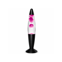 Matt Black Base Lava Lamp