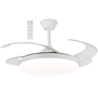 42″ Retractable Blade Ceiling Fan with LED