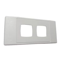 2 Mod Twin Cover WHITE