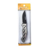 Grey Stainless Steel Pocket Knife