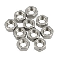 Stainless Steel Nuts 10pce