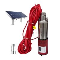48V Brush Deep-Well Borehole Solar Pump